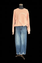 Rose Sweater with Fur Heart