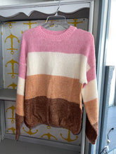 Pink Multi Stripe Sweater