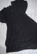 Curvaceous Black Ballon Sleeve Dress