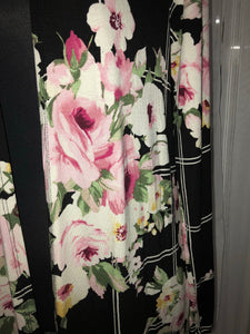 Floral & Stripe Cardigan