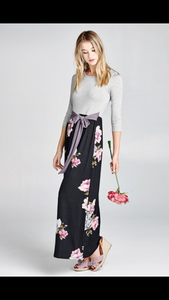 Maxi with Floral Skirt