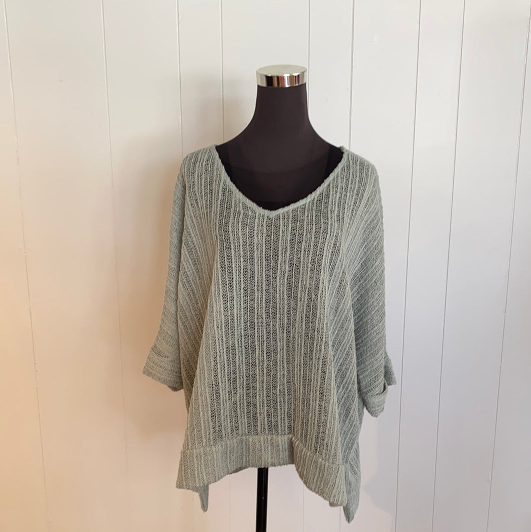 Sage Light Knit Sweater