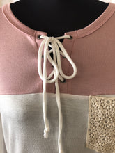 Two Tone Lace Pocket