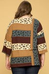 Camel Brown Block Top