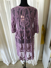 Lavender Lace Duster