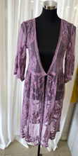 Lavender Lace Duster