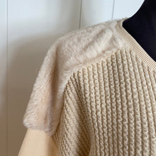 Ivory Brushed Terry Knit Top