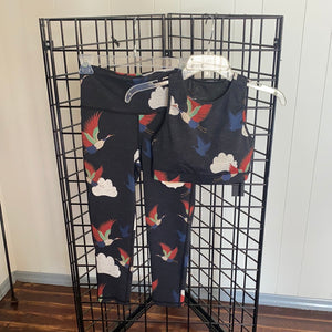 Flying Cranes Leggings