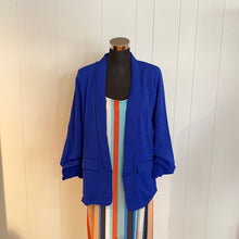 Striped Chiffon Maxi Dress