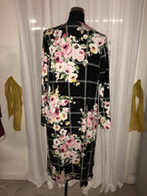 Floral & Stripe Cardigan