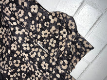 Black Blazer with Daisies