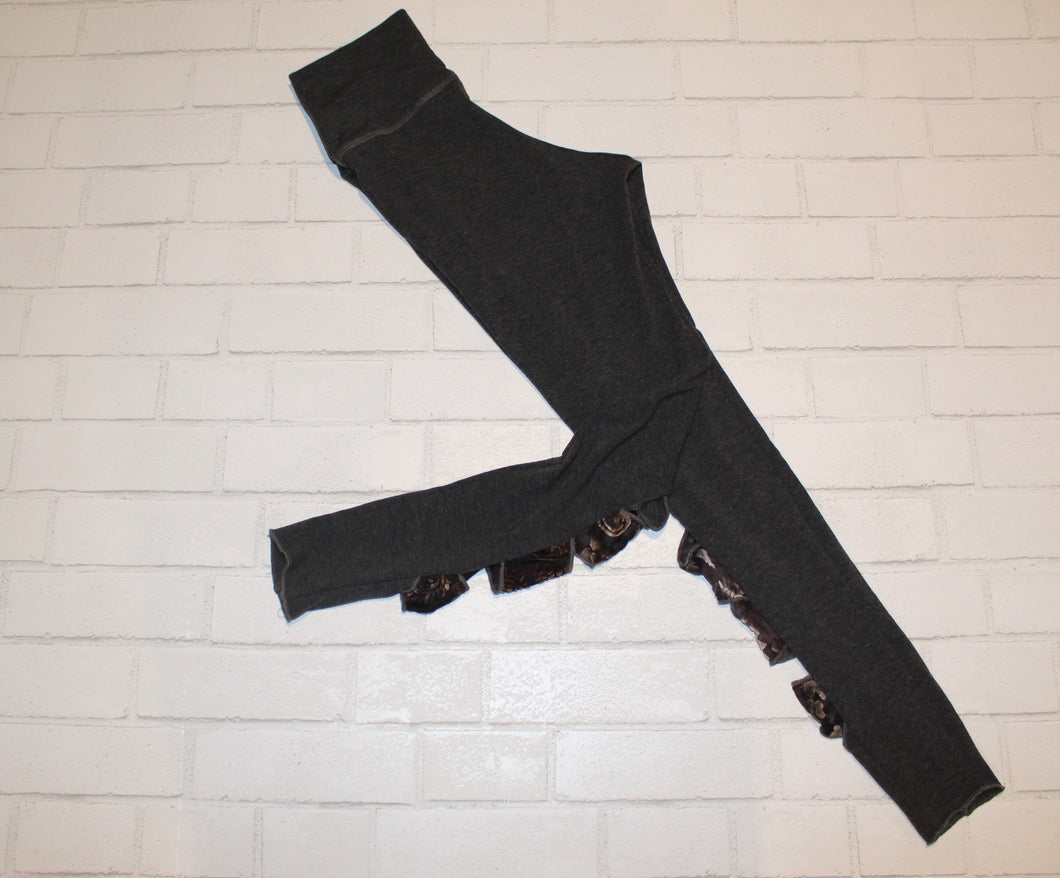 Leggings with Burnout Detail