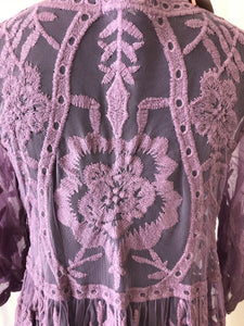 Lavender Lace Duster