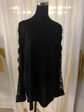Curvaceous Lace Sleeve Top