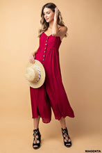 Button Down Jumpsuit