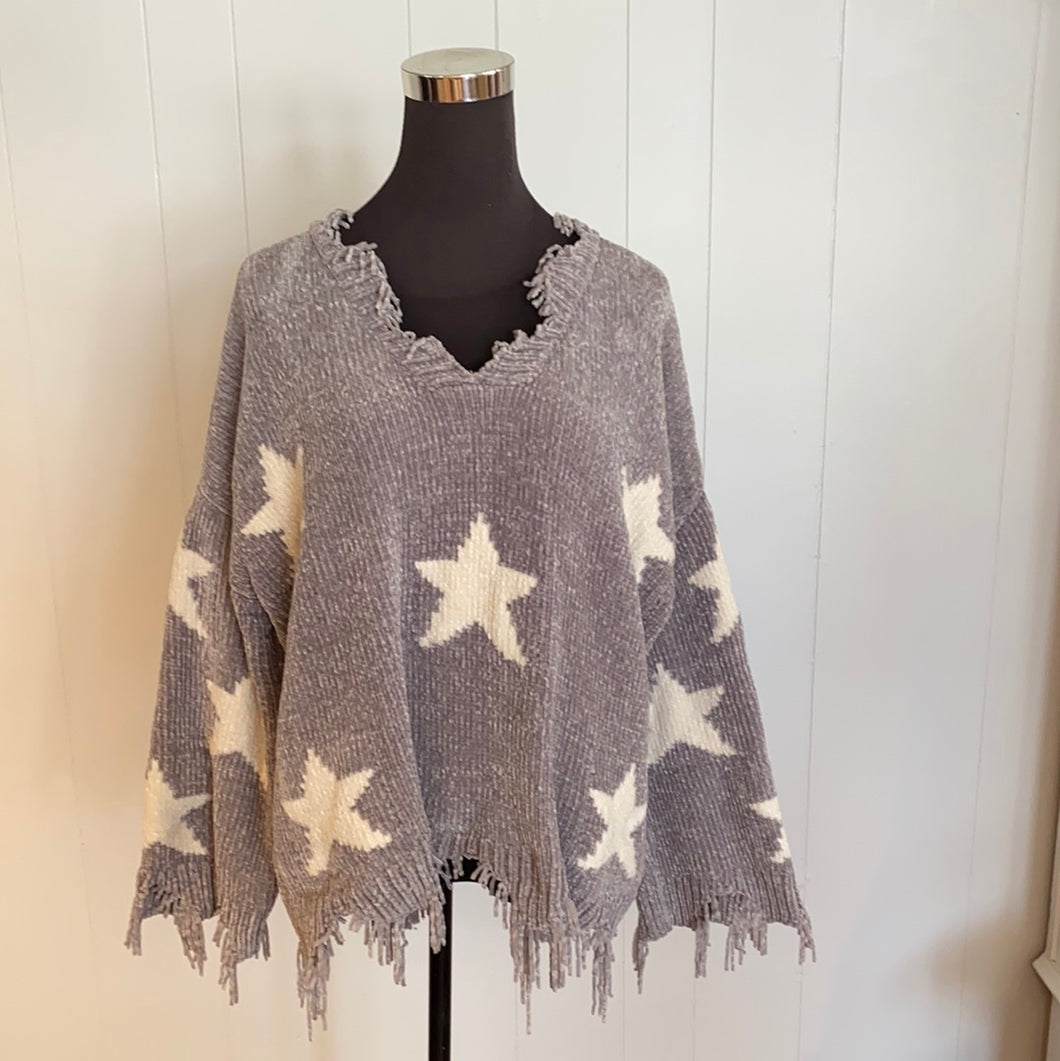 Curvaceous Star Sweater