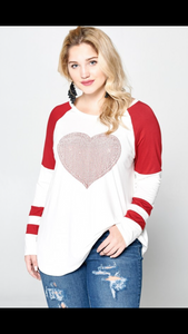 Curvaceous Heart Shirt