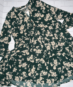 Teal Green Dress