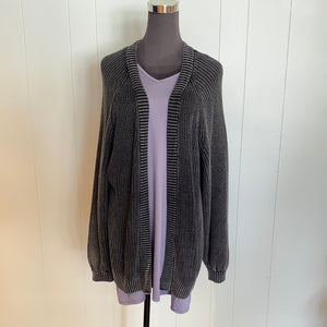Charcoal Cardi