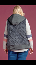 Quilted Faux Fur Vest