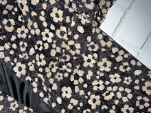 Black Blazer with Daisies