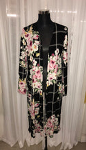Floral & Stripe Cardigan