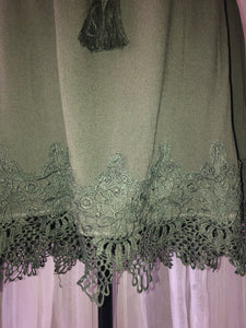 Curvaceous Olive Cold Shoulder