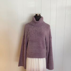 Orchid Turtleneck Sweater