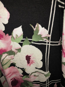 Floral & Stripe Cardigan