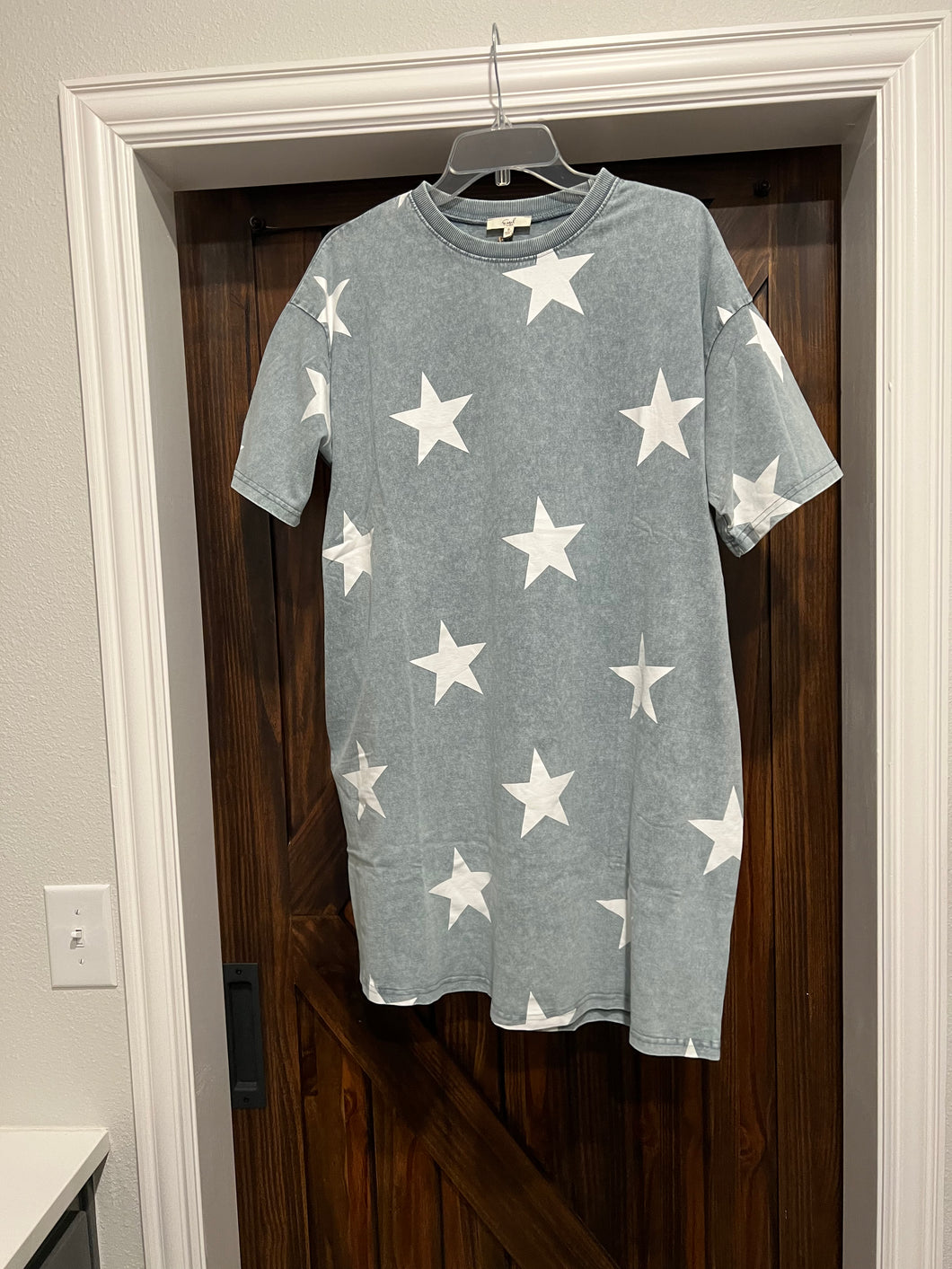 T-shirt Dress with Stars