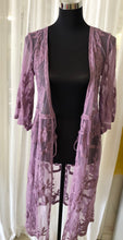 Lavender Lace Duster