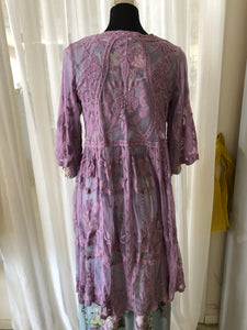 Lavender Lace Duster
